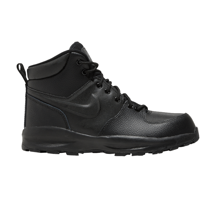 Nike Manoa Leather GS 'Triple Black'
