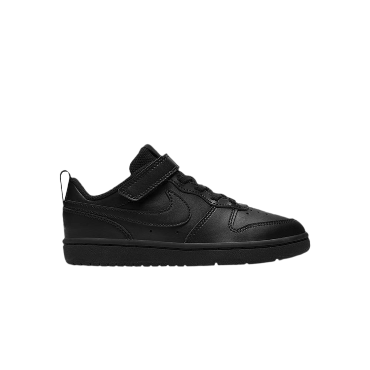 Nike Court Borough Low 2 PS 'Triple Black'