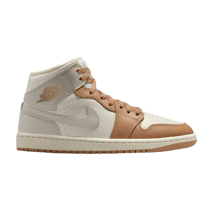 Wmns Air Jordan 1 Mid 'Pale Ivory Hemp'