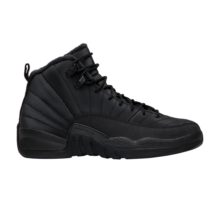 Air Jordan 12 Retro Winterized GS 'Triple Black'
