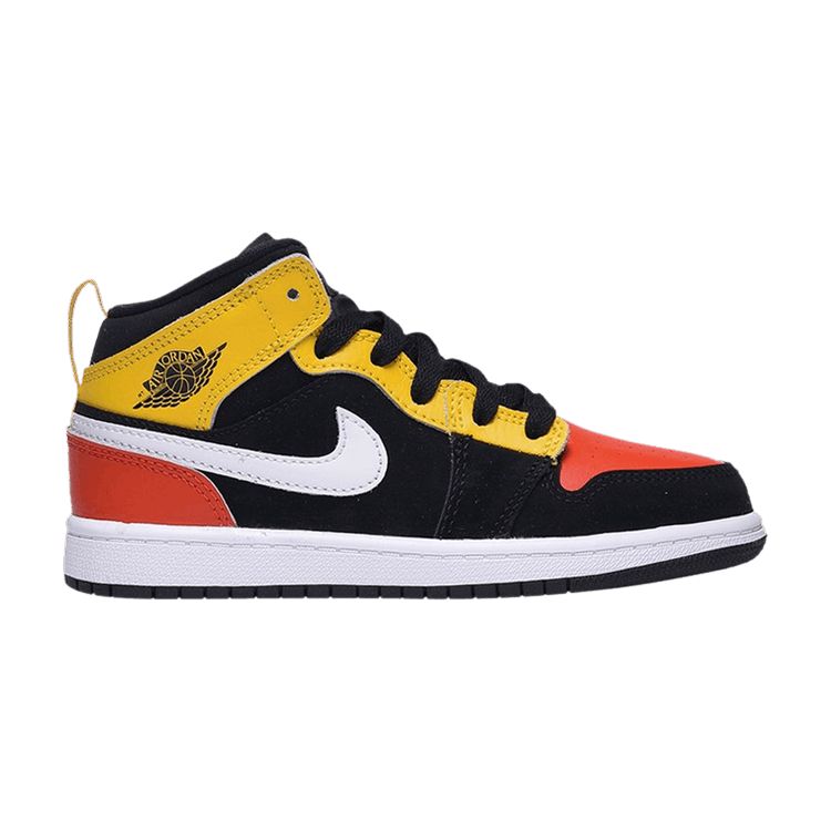 Air Jordan 1 Mid SE PS 'Amarillo Team Orange'