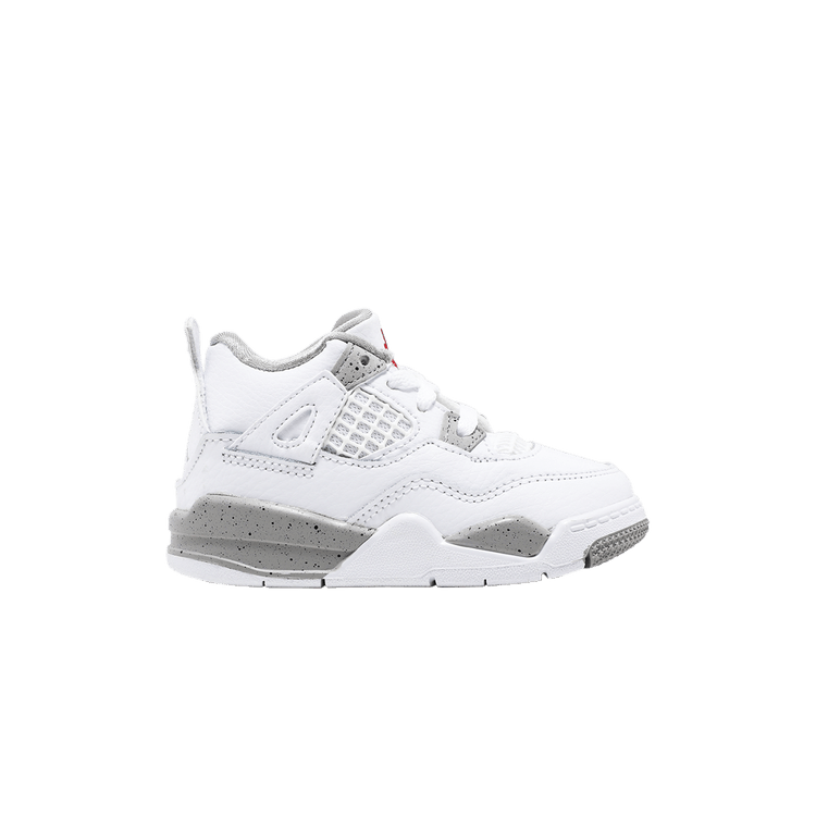 Air Jordan 4 Retro TD 'White Oreo'