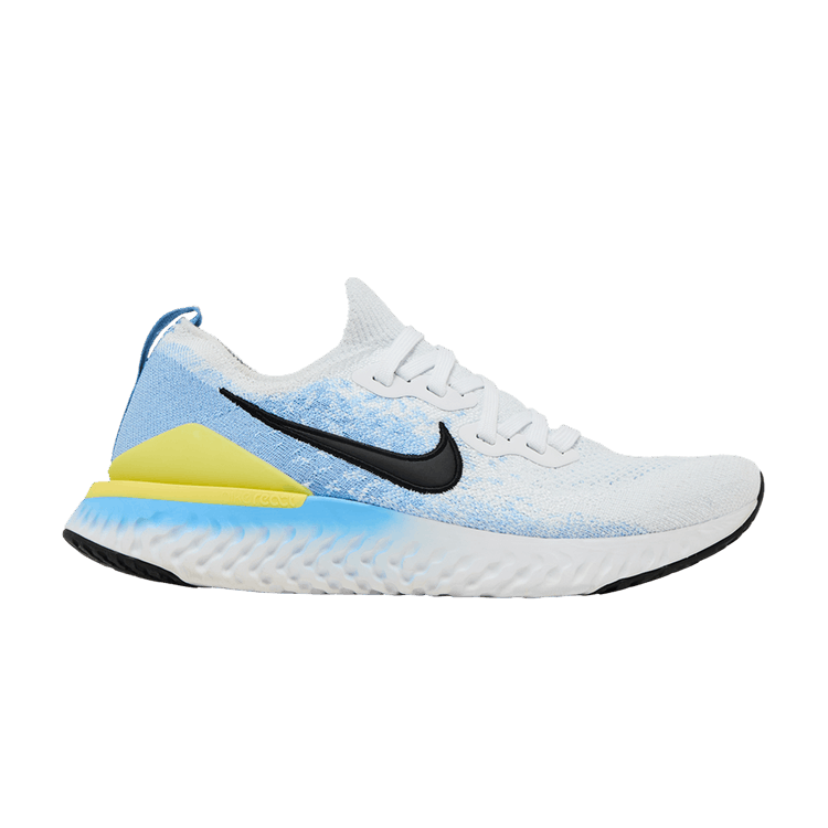 Nike Wmns Epic React Flyknit 2 'White Light Blue'