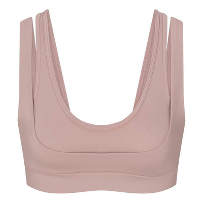 (WMNS) Nike x SKIMS Matte Double Strap Scoop Bra 'Himalayan'