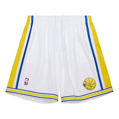 Mitchell & Ness NBA Warriors 1990 Swingman Shorts 'White'