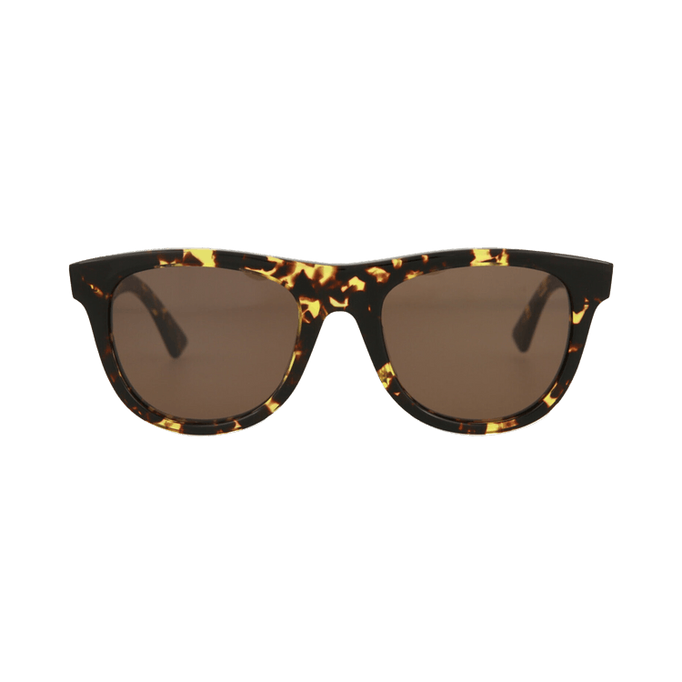 Bottega Veneta Round Sunglasses 'Havana/Brown'