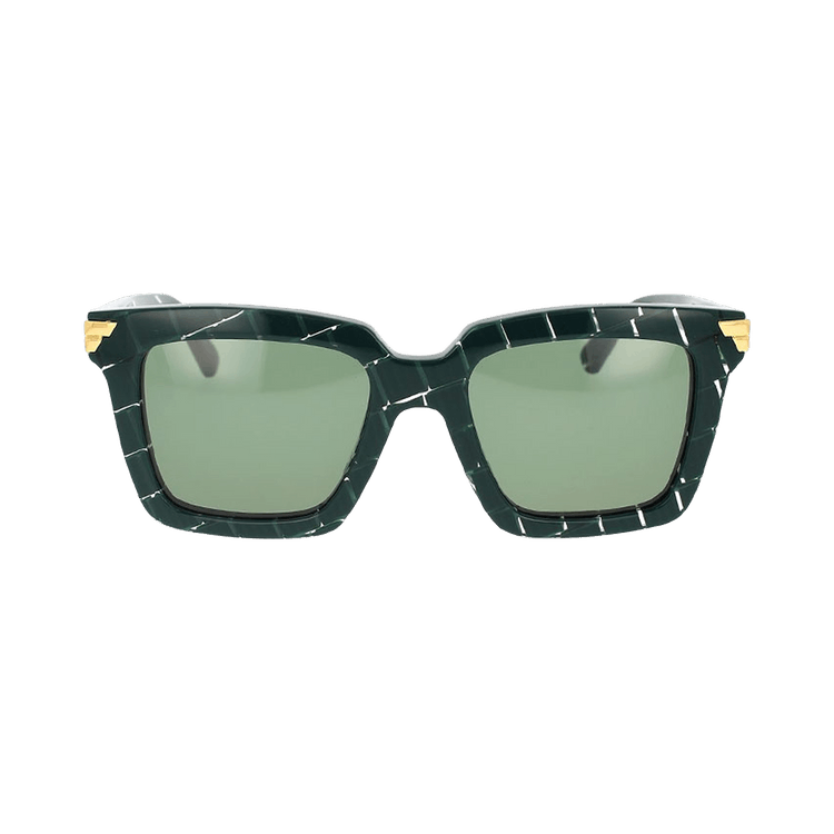 Bottega Veneta Square Sunglasses 'Green'