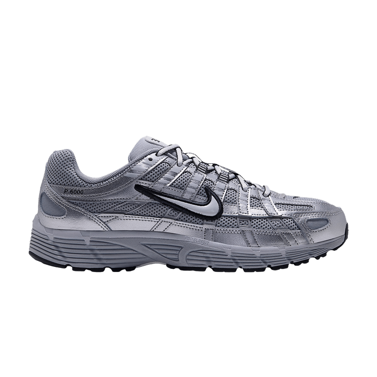 Nike Wmns P-6000 'Wolf Grey Metallic Silver Off Noir Off White'