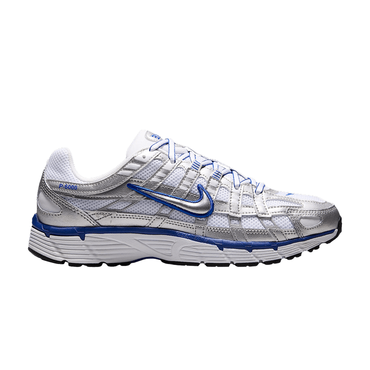 Nike Wmns P-6000 'White Old Royal Black Metallic Silver'
