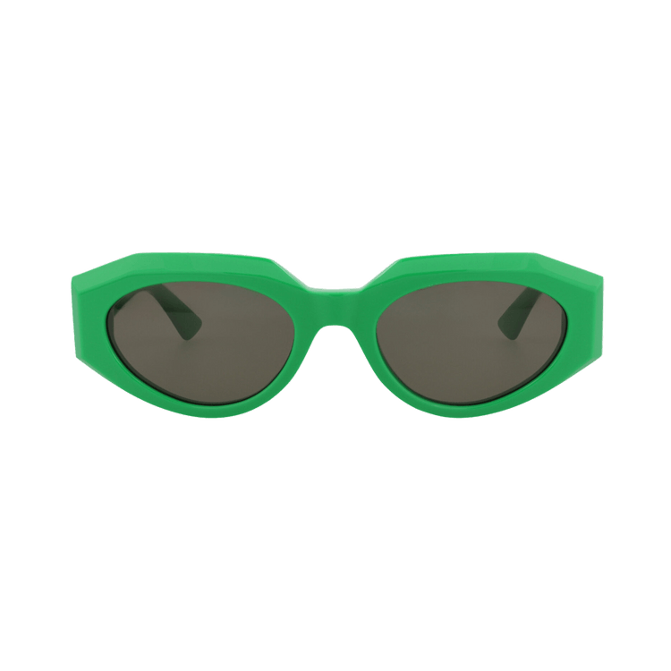 Bottega Veneta Round Sunglasses 'Green'