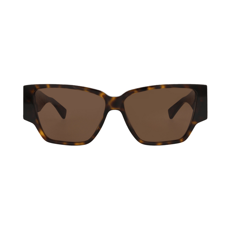 Bottega Veneta Square Sunglasses 'Havana/Brown'