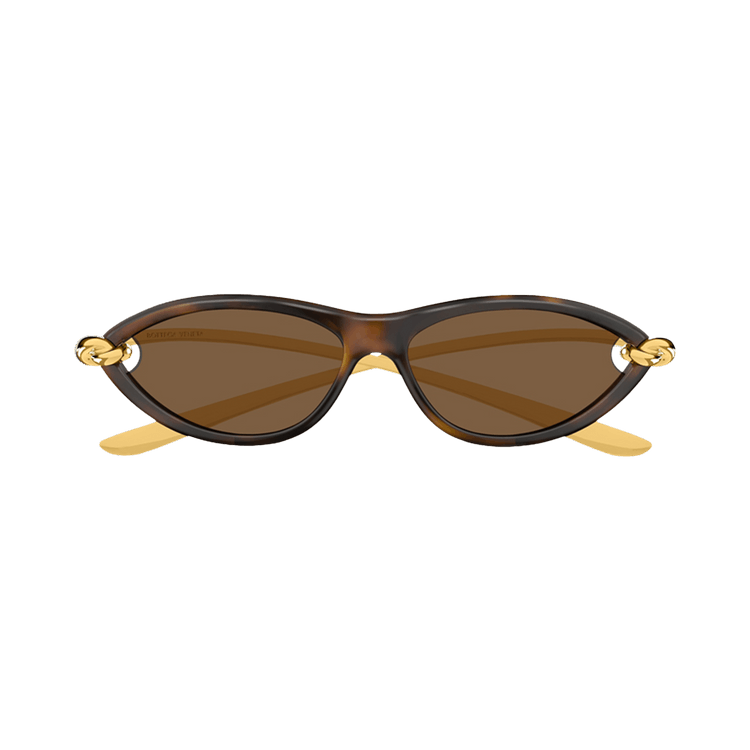 Bottega Veneta Cat Eye Sunglasses 'Shiny Sprayed Medium Havana'