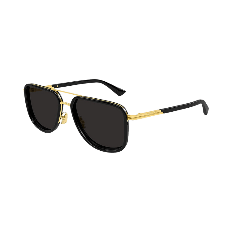 Bottega Veneta Aviator Sunglasses 'Gold/Grey'