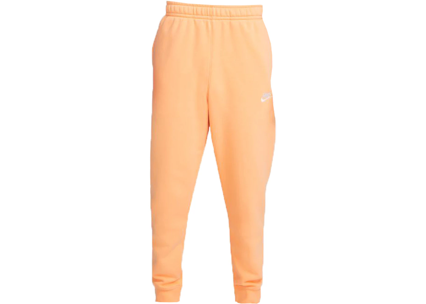 Nike Sportswear Club Fleece Joggers Orange Chalk/Orange Chalk/White