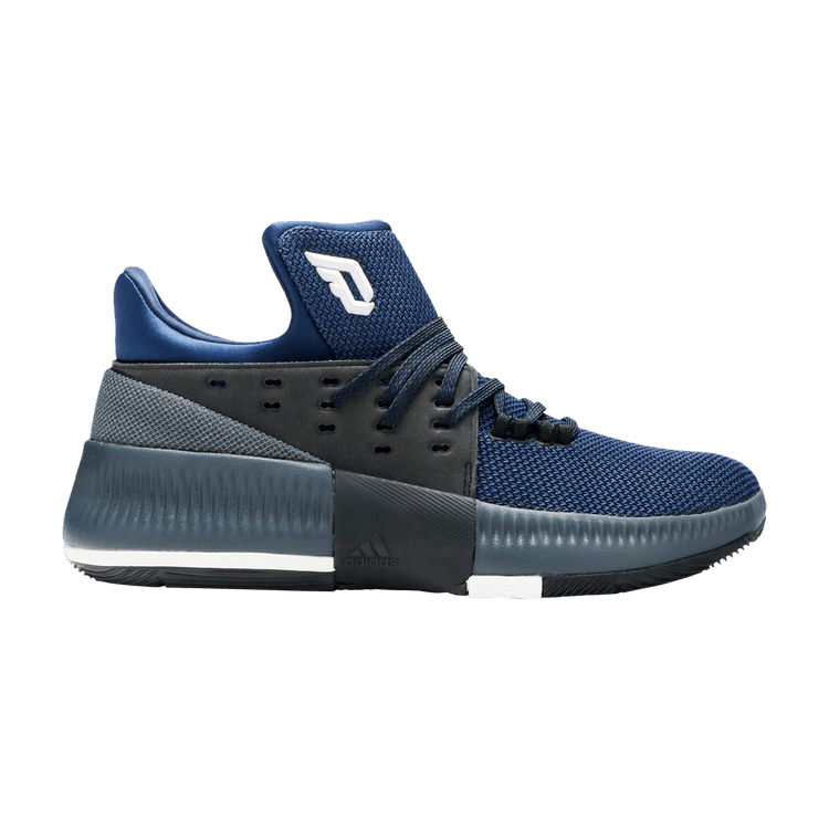 adidas D Lillard 3 J 'Utility Black Mystery Blue'