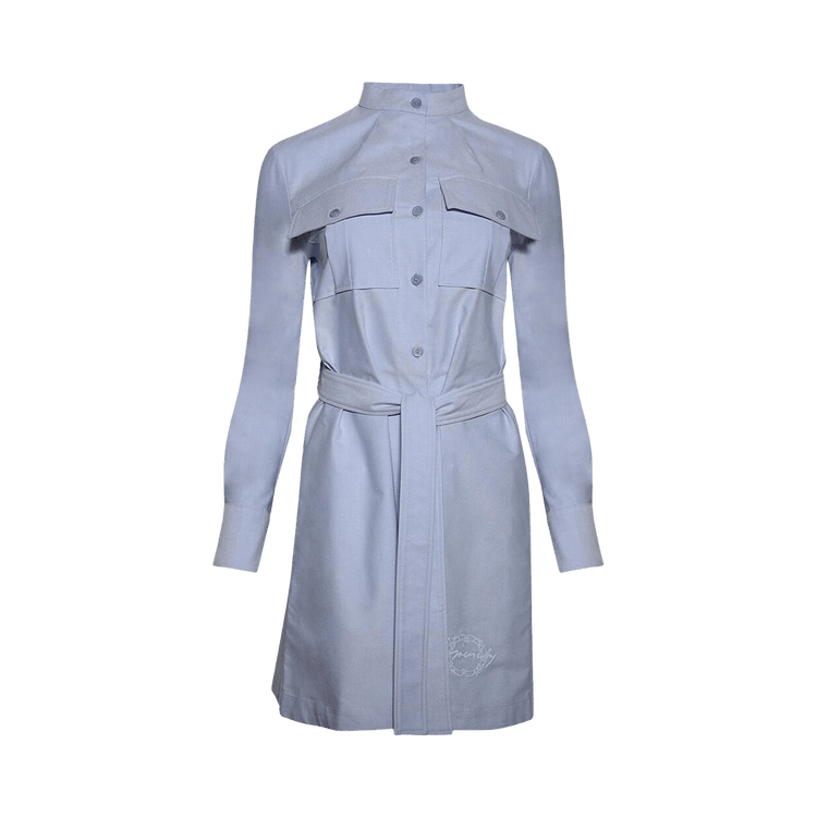 Givenchy Embroidered Mini Dress 'Baby Blue'