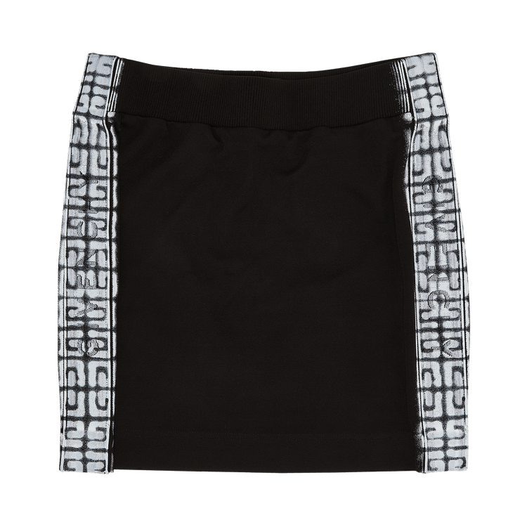 Givenchy 4G Motif High Waisted Mini Skirt 'Black'