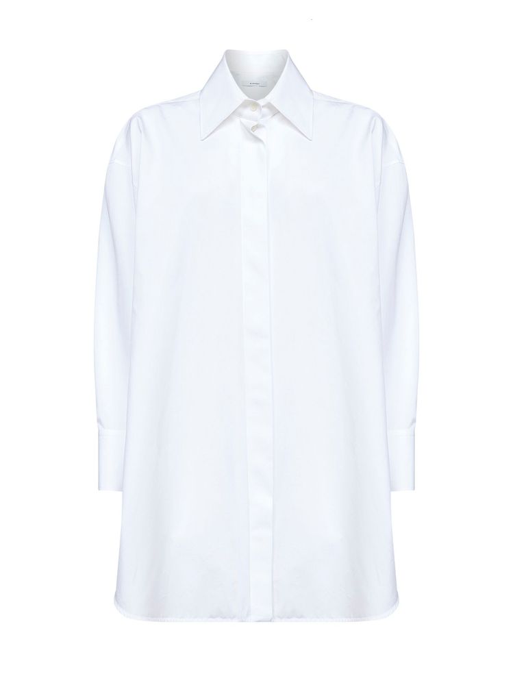 Givenchy Asymmetric Poplin Shirt
