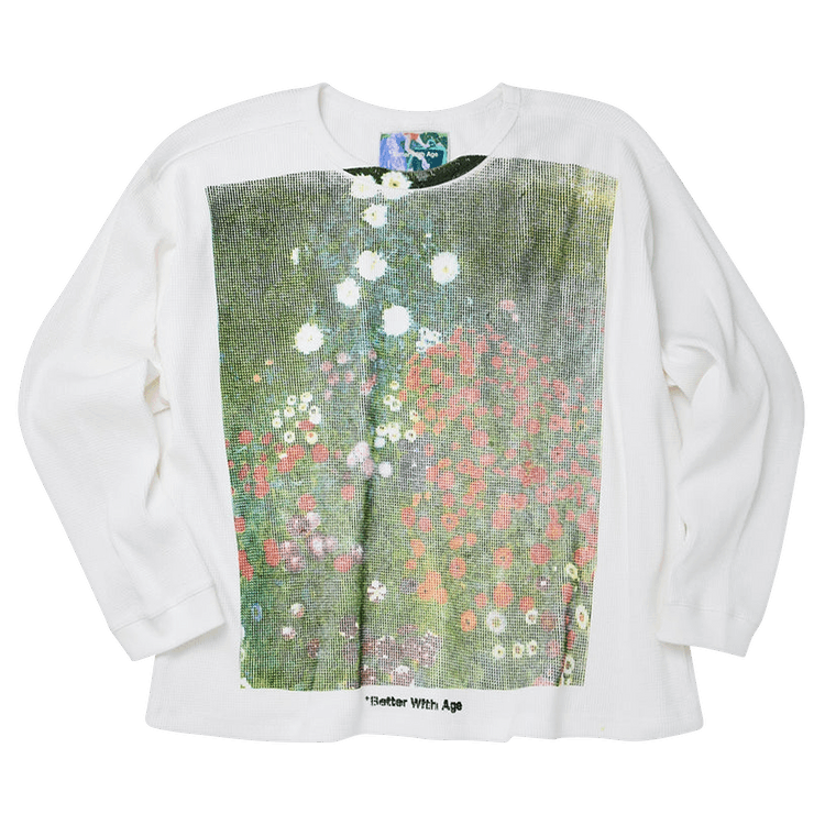 *Better With Age Chamomile Waffle Long-Sleeve 'Cream'