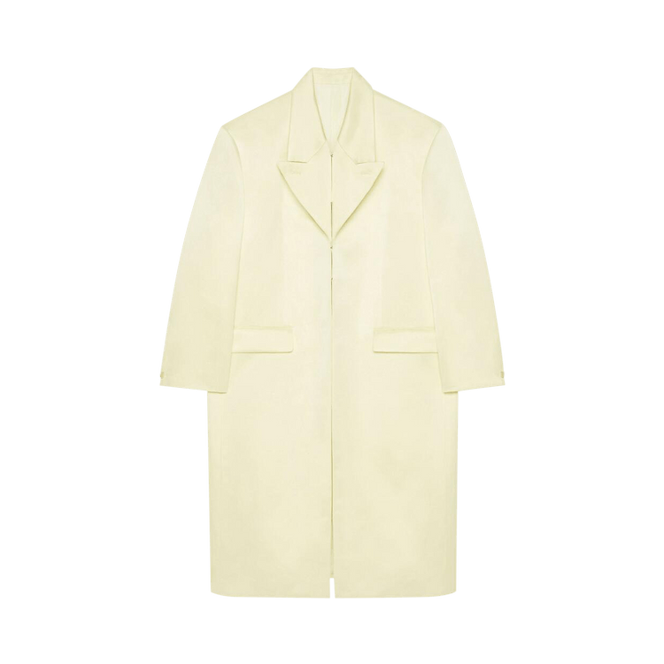 Givenchy Notched Lapel Coat 'Butter'