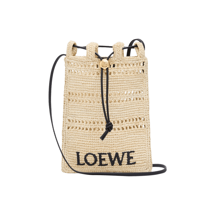 Loewe Drawstring Pocket 'Natural/Black'