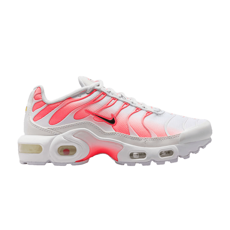 Nike Air Max Plus GS 'White/Off White/Hot Lava/Black'