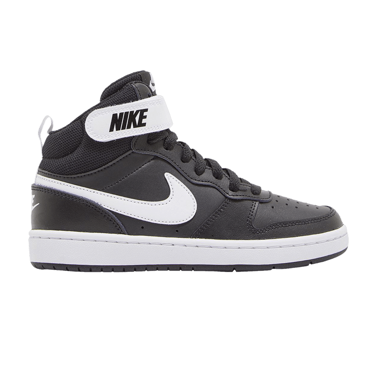 Nike Court Borough Mid 2 GS 'Black White'