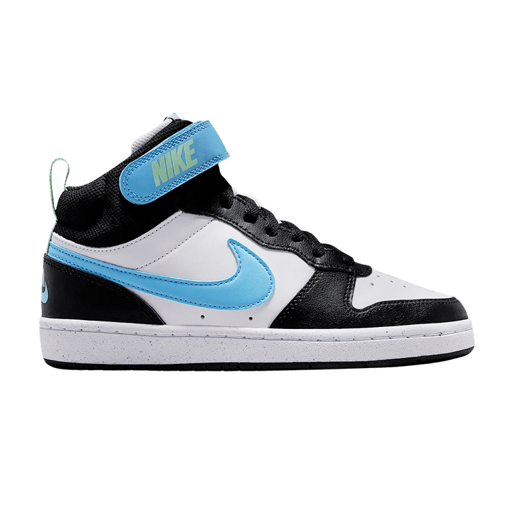 Nike Court Borough Mid 2 GS 'White Black'