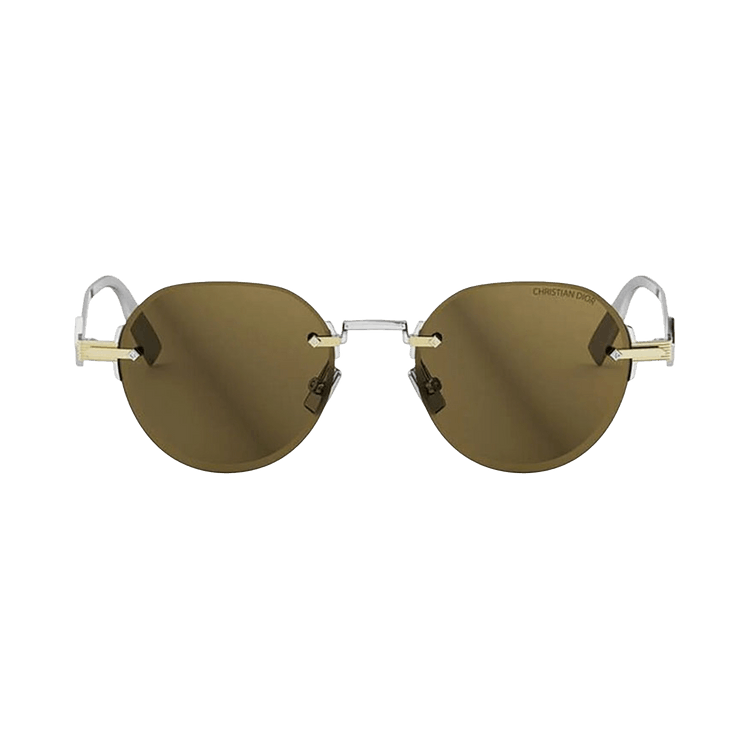 Dior Diamond Square Sunglasses 'Brown'