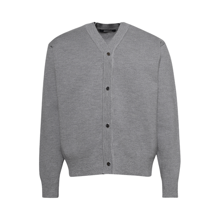 Jacquemus Le Cardigan Doppio 'Grey'