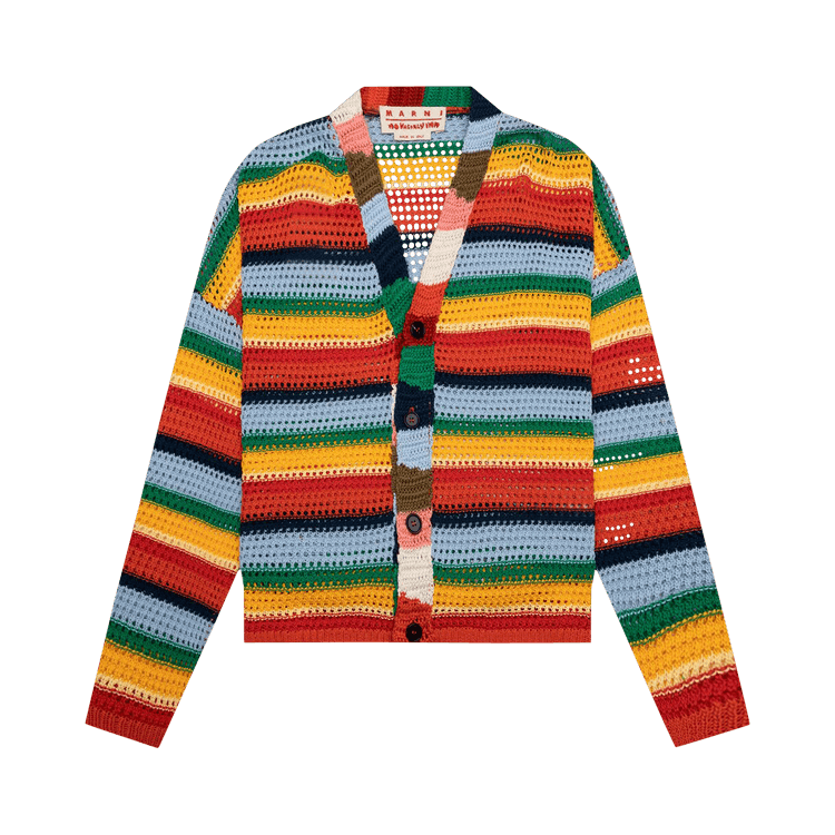 Marni x No Vacancy Inn Cardigan 'Multicolor'