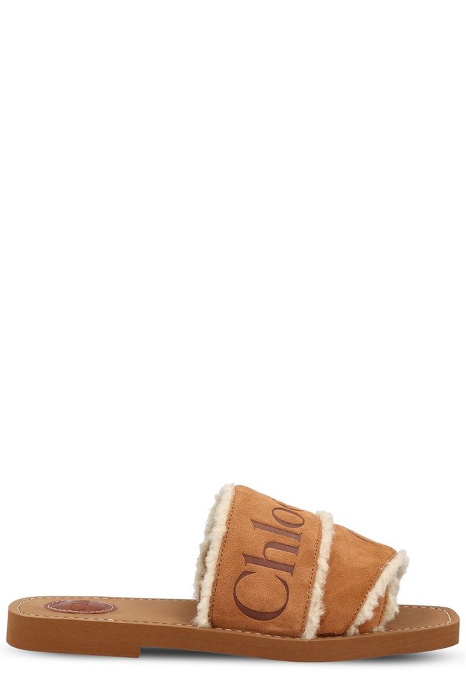 Chloé Woody Shearling Sandals