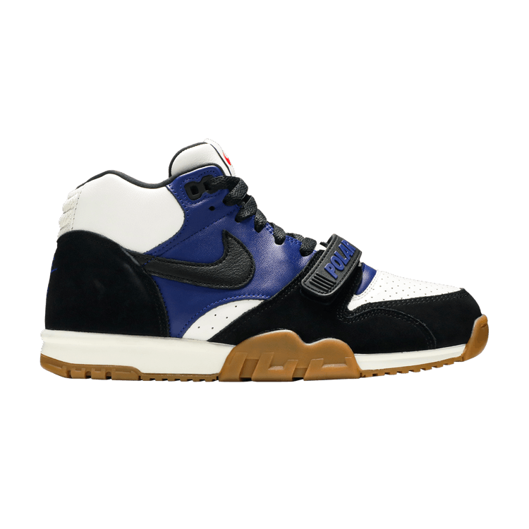Polar Skate Co x Nike Air Trainer 1 SB 'Black Deep Royal Blue'