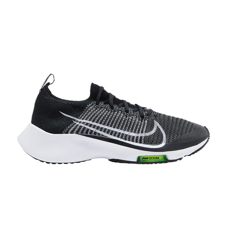 Nike Air Zoom Tempo Flyknit GS 'Black White Volt'