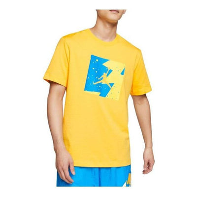 Air Jordan Poolside Box T-shirt 'Yellow'