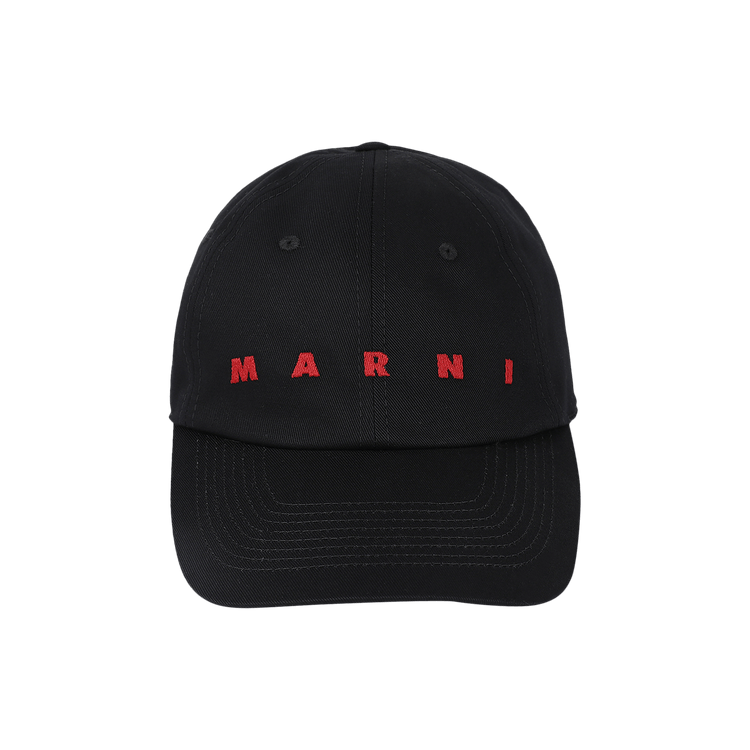 Marni Logo Baseball Hat 'Black'