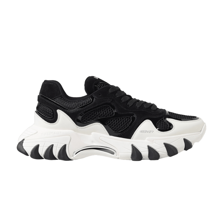 Balmain B-East Low 'Black White'