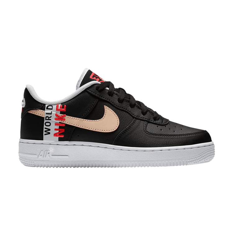 Nike Air Force 1 LV8 1 GS 'Worldwide Pack - Black Crimson'