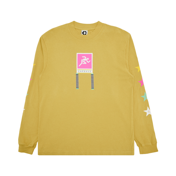 Capsule Olympic Team Long-Sleeve 'Beige/Pink/Mint/Yellow'