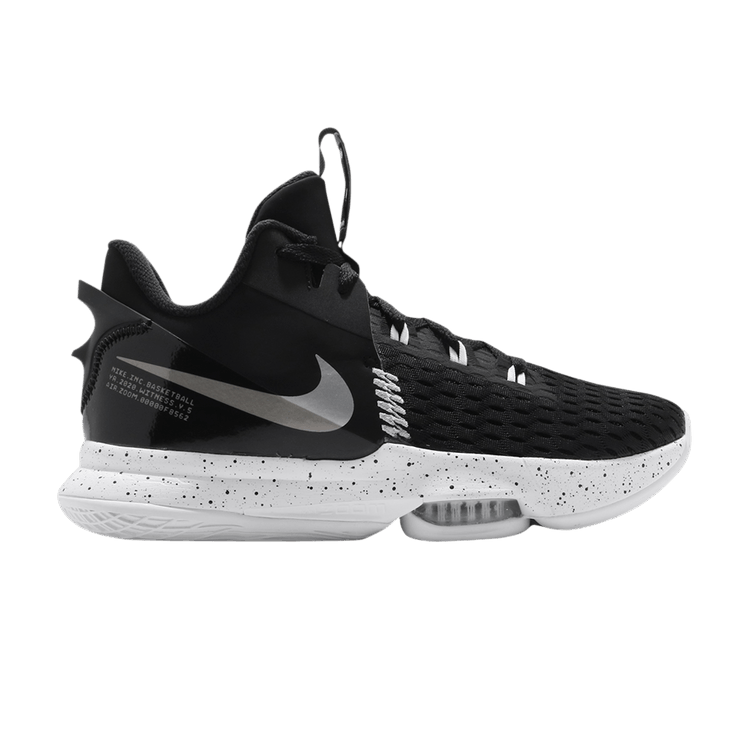 Nike LeBron Witness 5 EP 'Black Metallic Silver'