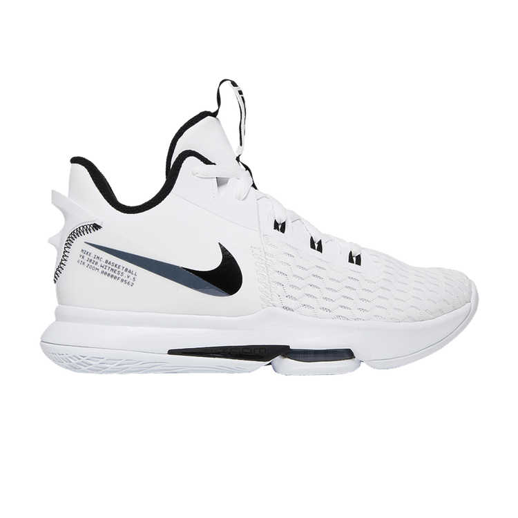 Nike LeBron Witness 5 EP 'White Black'