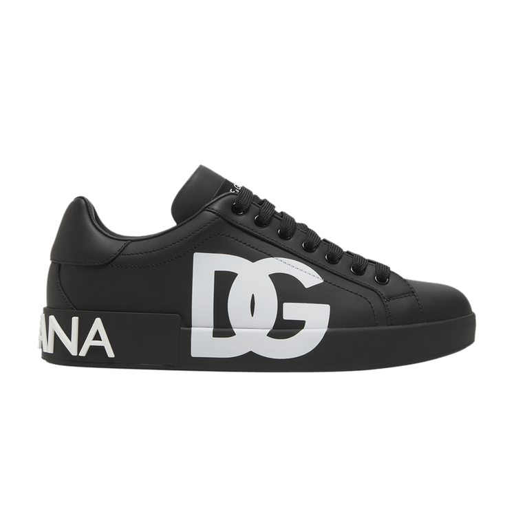 Dolce & Gabbana Portofino Low 'DG Logo Print - Black White'