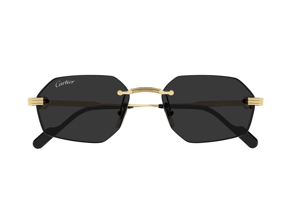 Cartier Geometric Frame Sunglasses