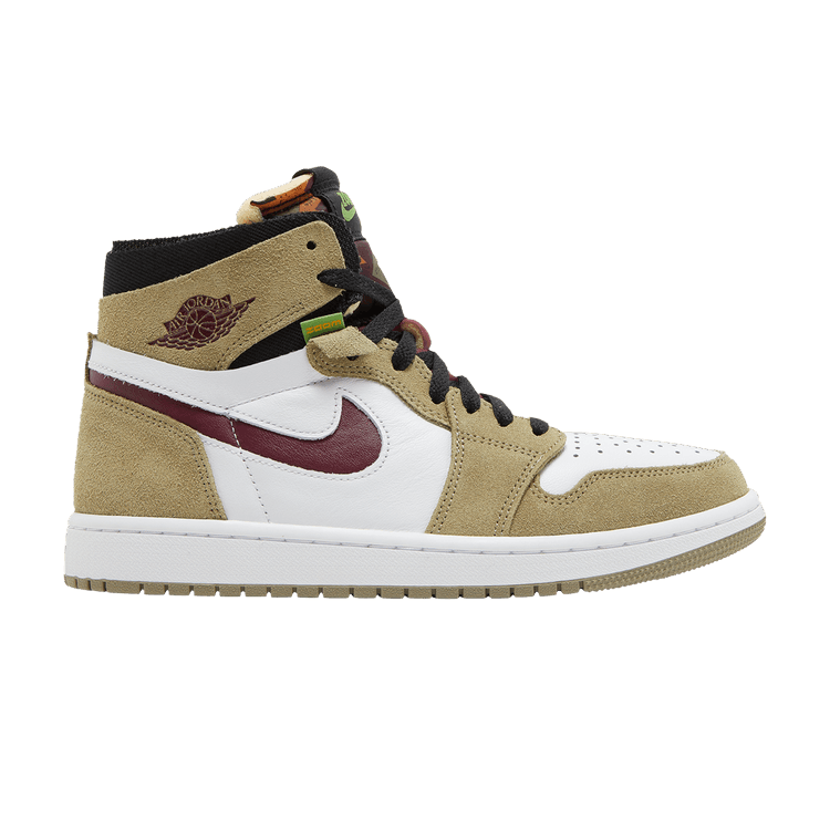 Air Jordan 1 Zoom Comfort 'Neutral Olive Cherrywood'