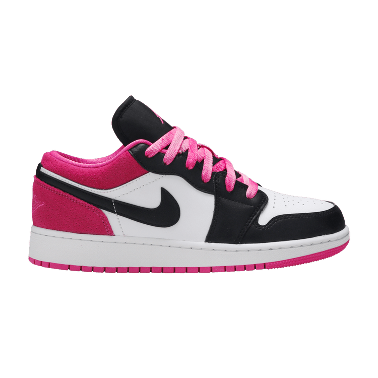 Air Jordan 1 Low SE GS 'Black Active Fuchsia'