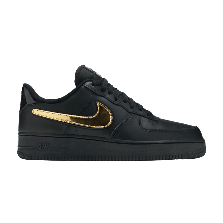 Nike Air Force 1 Low '07 LV8 'Removable Swoosh - Black Gold'