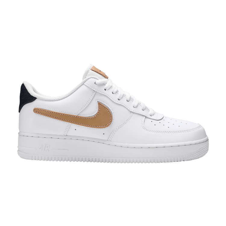 Nike Air Force 1 Low '07 LV8 'Removable Swoosh - White Vachetta Tan'