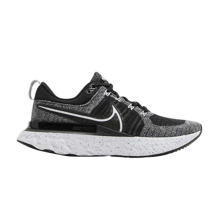 Nike Wmns React Infinity Run Flyknit 2 'White Black'