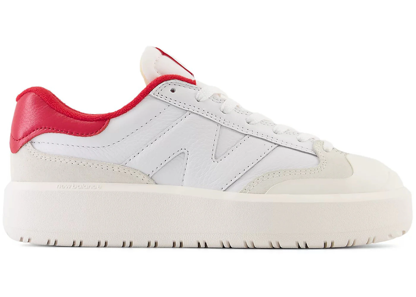 New Balance T302 White Red