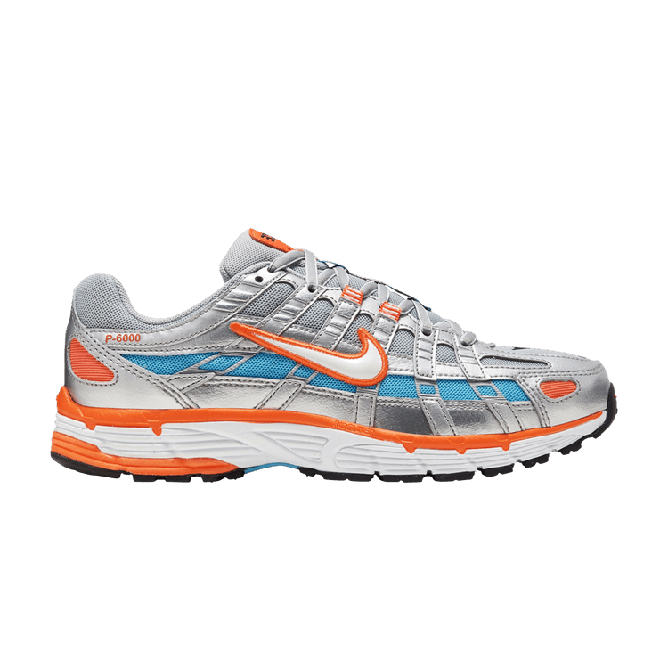 Nike Wmns P-6000 'Metallic Silver Crimson Blue Fury'